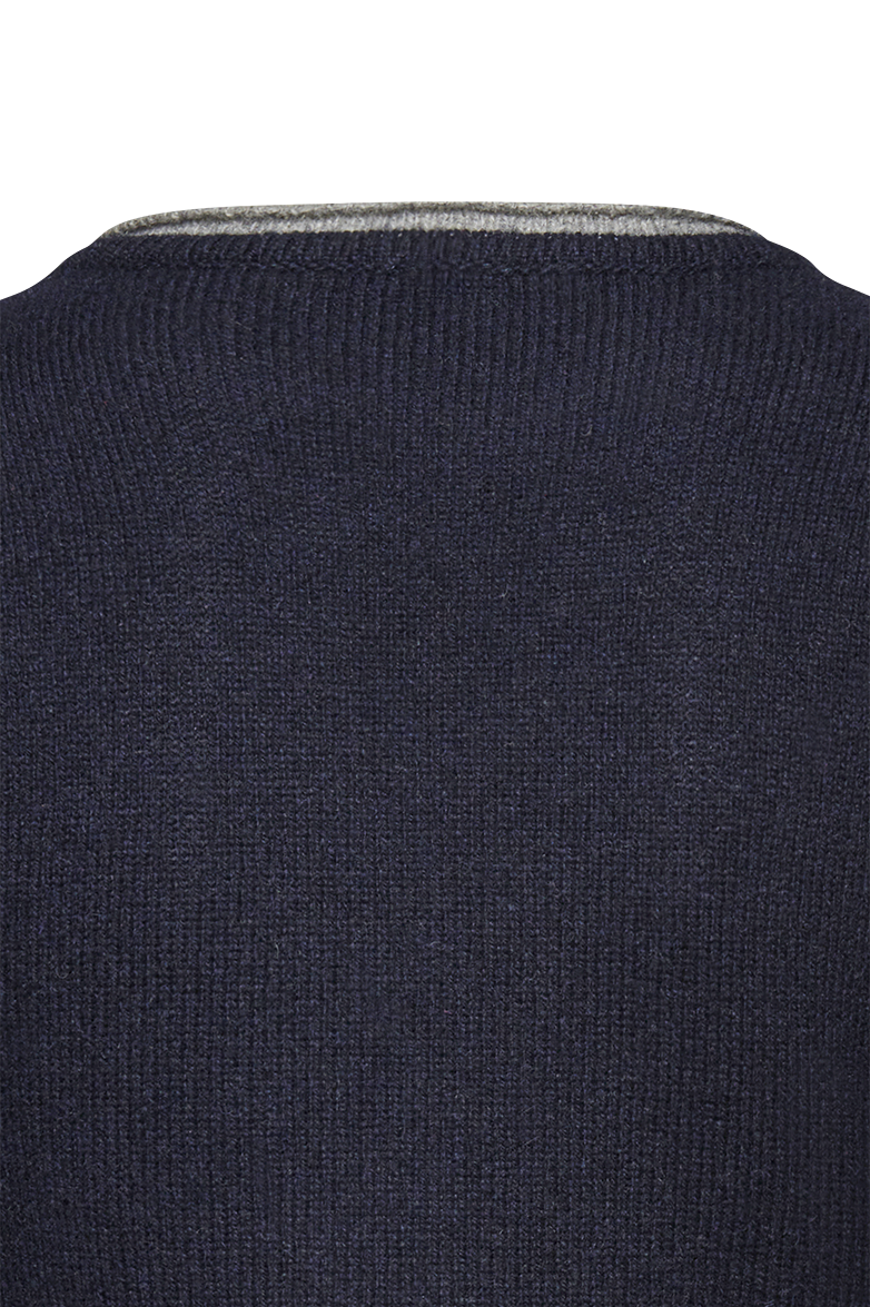 g-ssl-doppeladler-pullover-blau-aus-schurwolle-kaschmir image 5