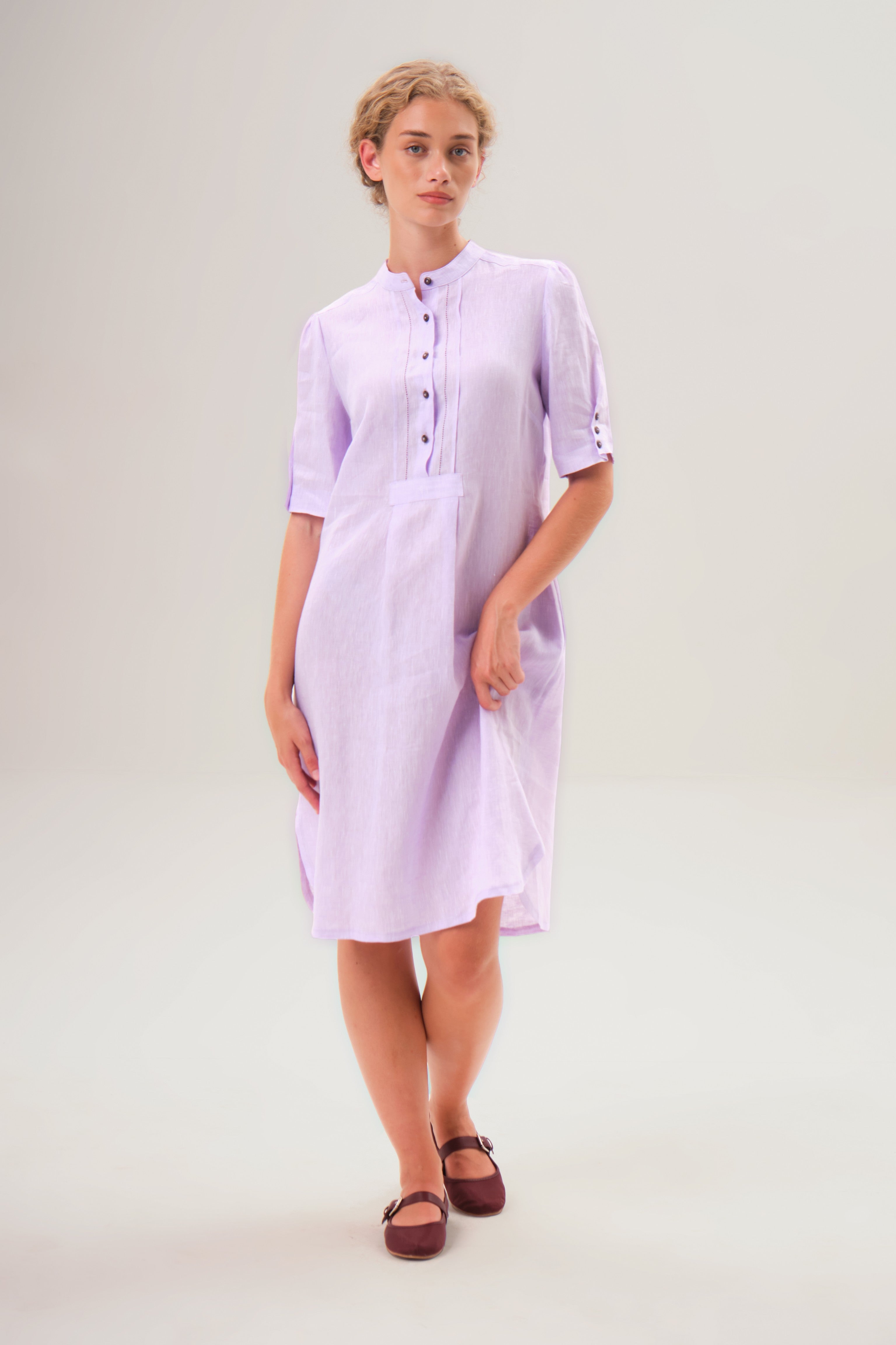 felicitas-kareen-damen-kleid-leinen-baumwolle-mit-taschen image 1
