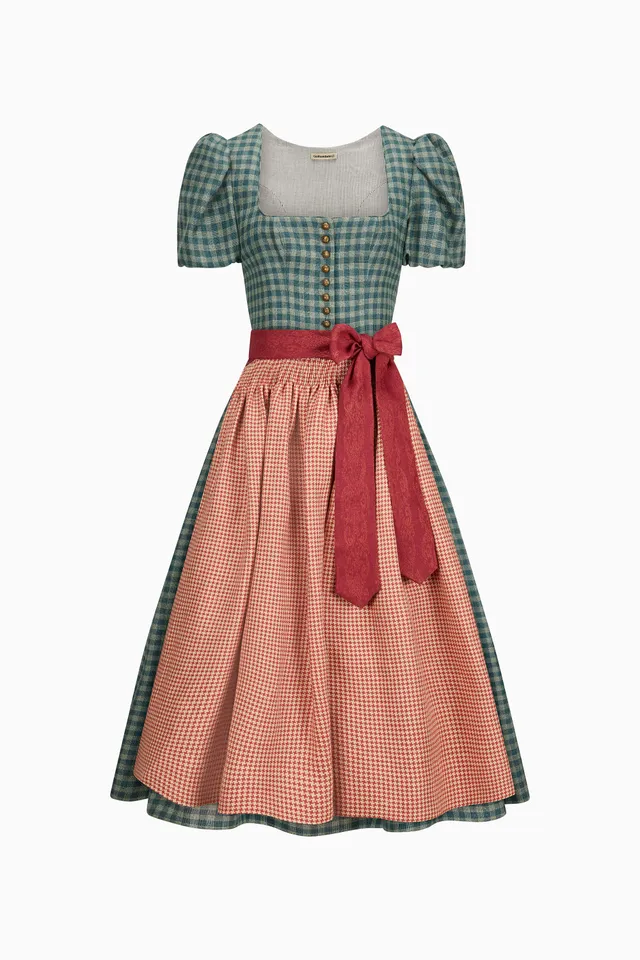 gottseidank-dirndl-laura-mit-geradem-ausschnitt-und-kurzem-puffarm image 1