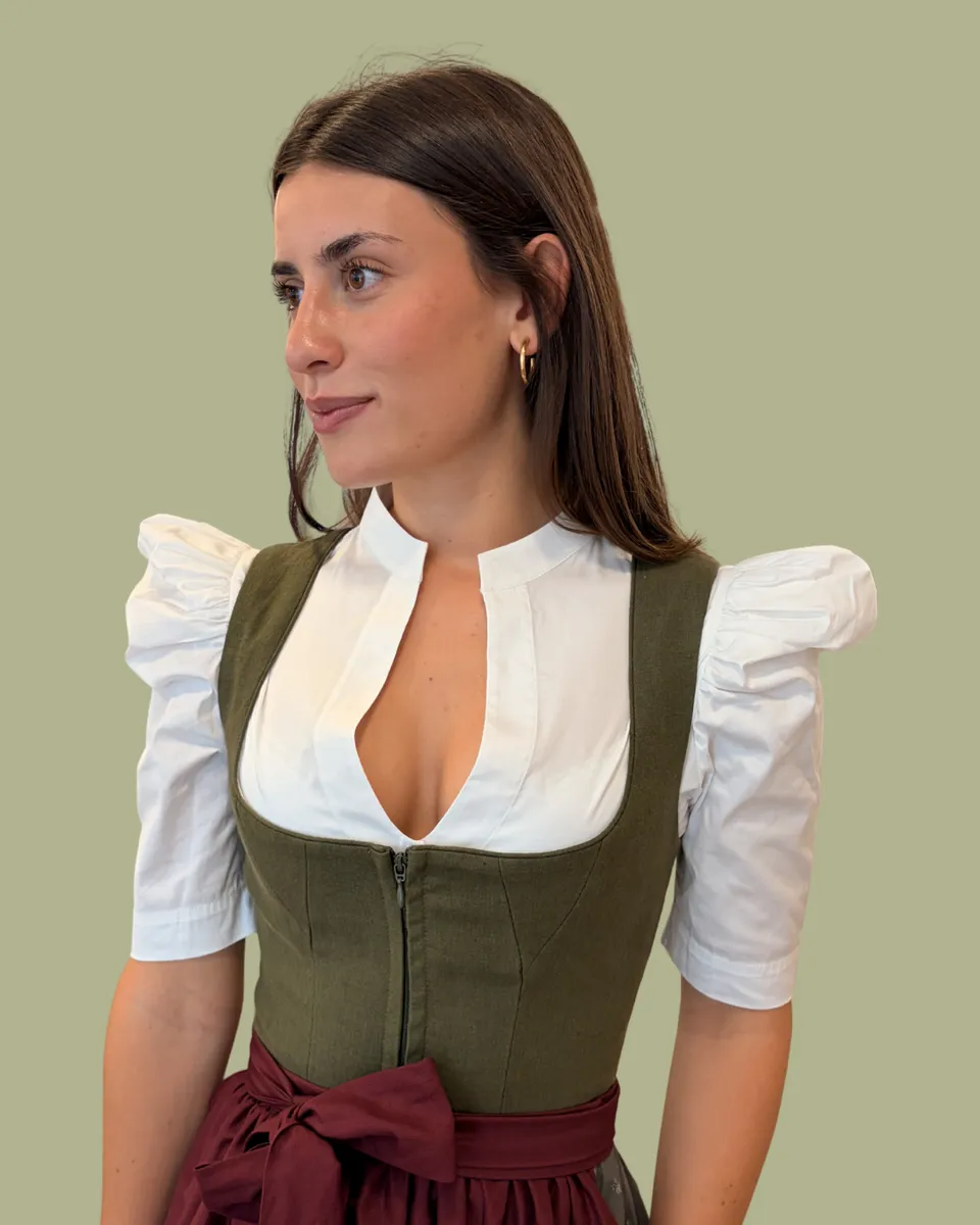 alpenherz-dirndlbluse-elena-baumwolle-stehkragen image 1
