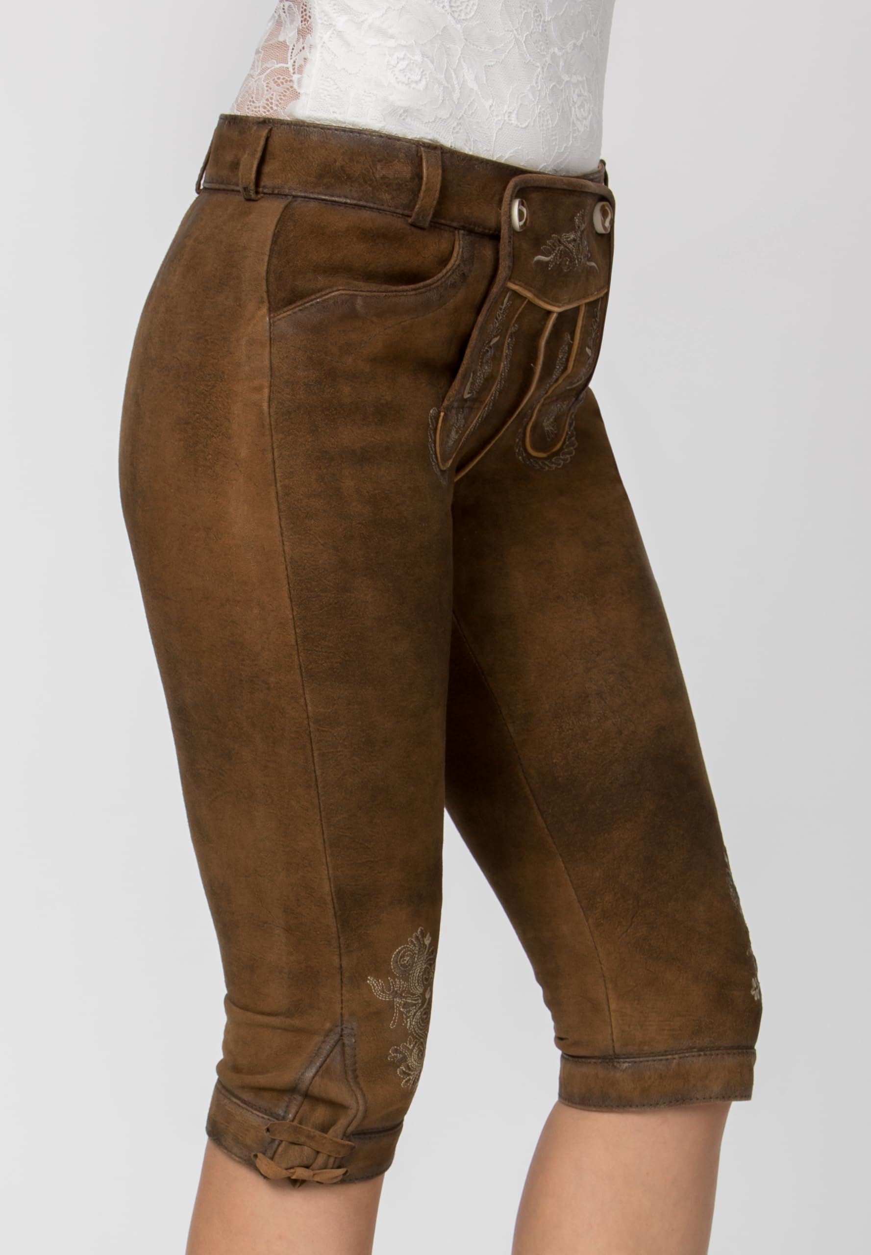 stockerpoint-trachtenlederhose-suzan-damen-lederhose-kurz image 7