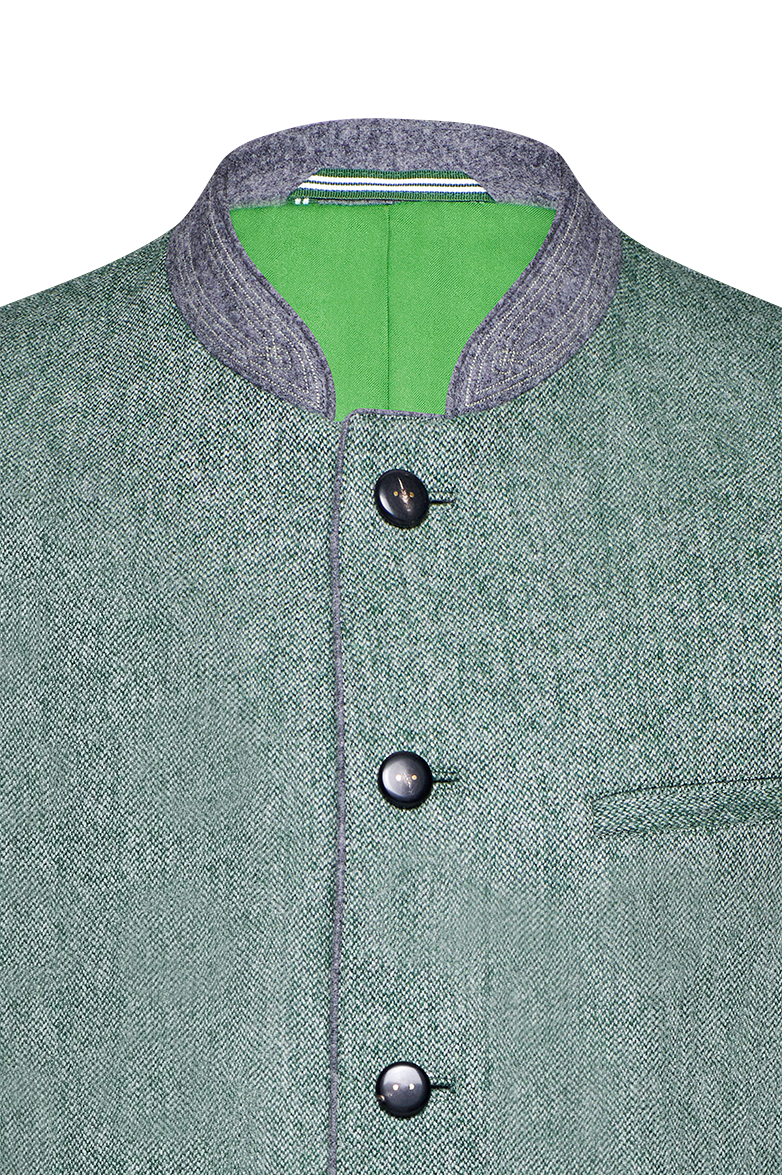 g-ssl-melange-jacke-herren-janker-wollstoff-gr-n image 3