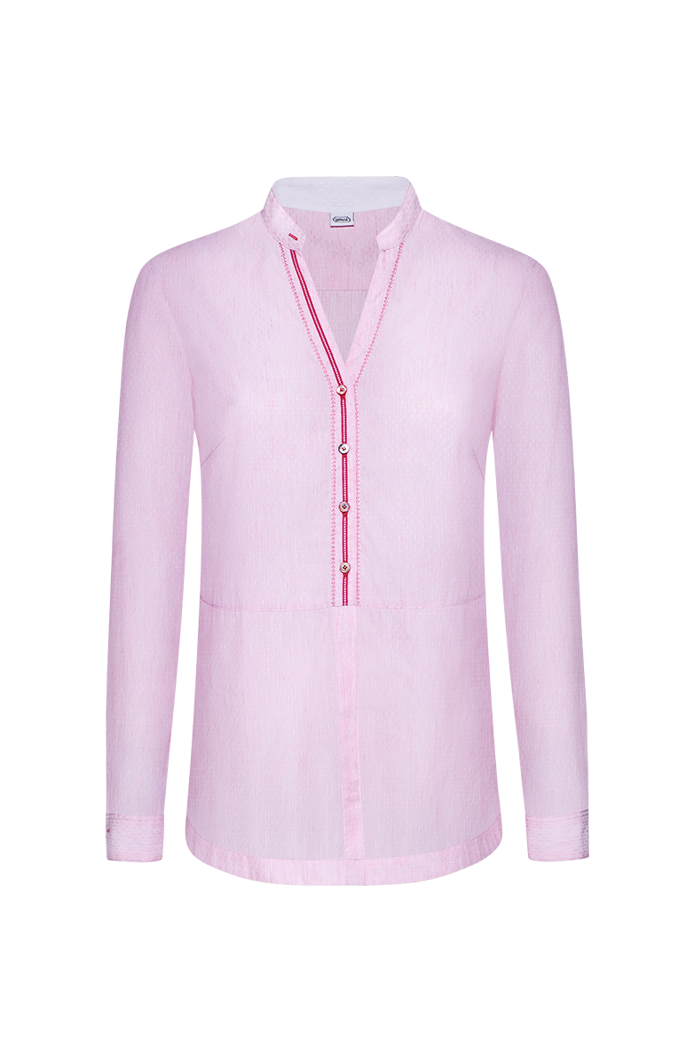g-ssl-bluse-urlaubsgr-e-damen-rosa-stehkragenbluse-stickerei image 1