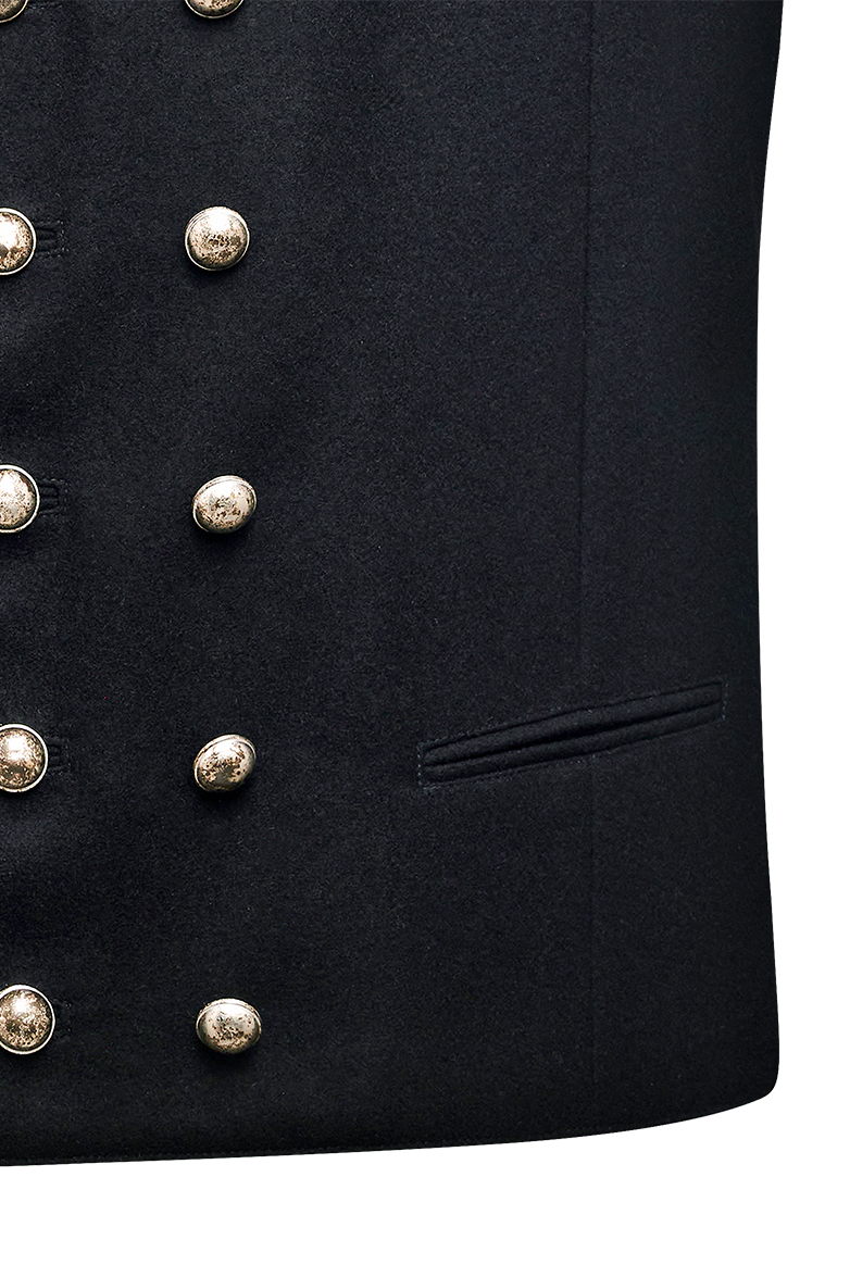 g-ssl-doppelreiher-gilet-aus-loden-grau-schwarz-herren image 5