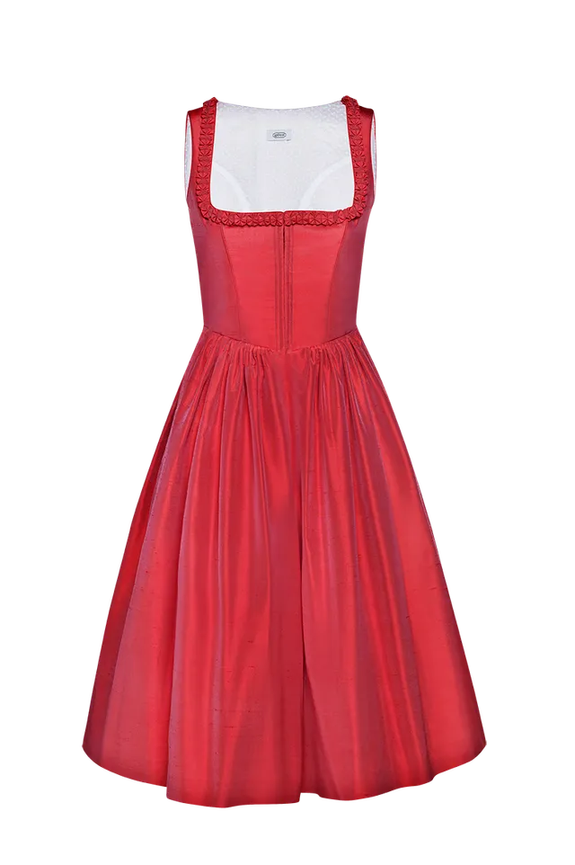 g-ssl-edel-sei-die-frau-festtagsdirndl-aus-dupion-seide-rot-70-cm image 1