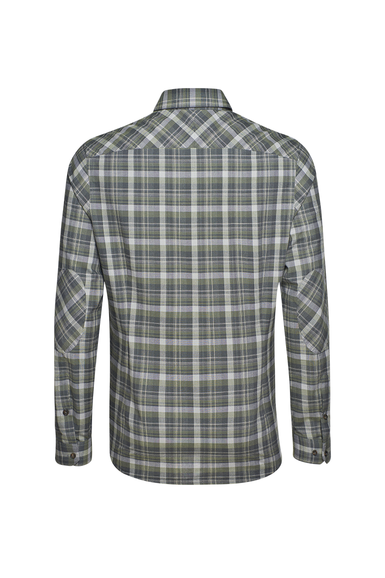 g-ssl-freizeithemd-gr-n-baumwoll-flanellhemd-mit-patches image 2