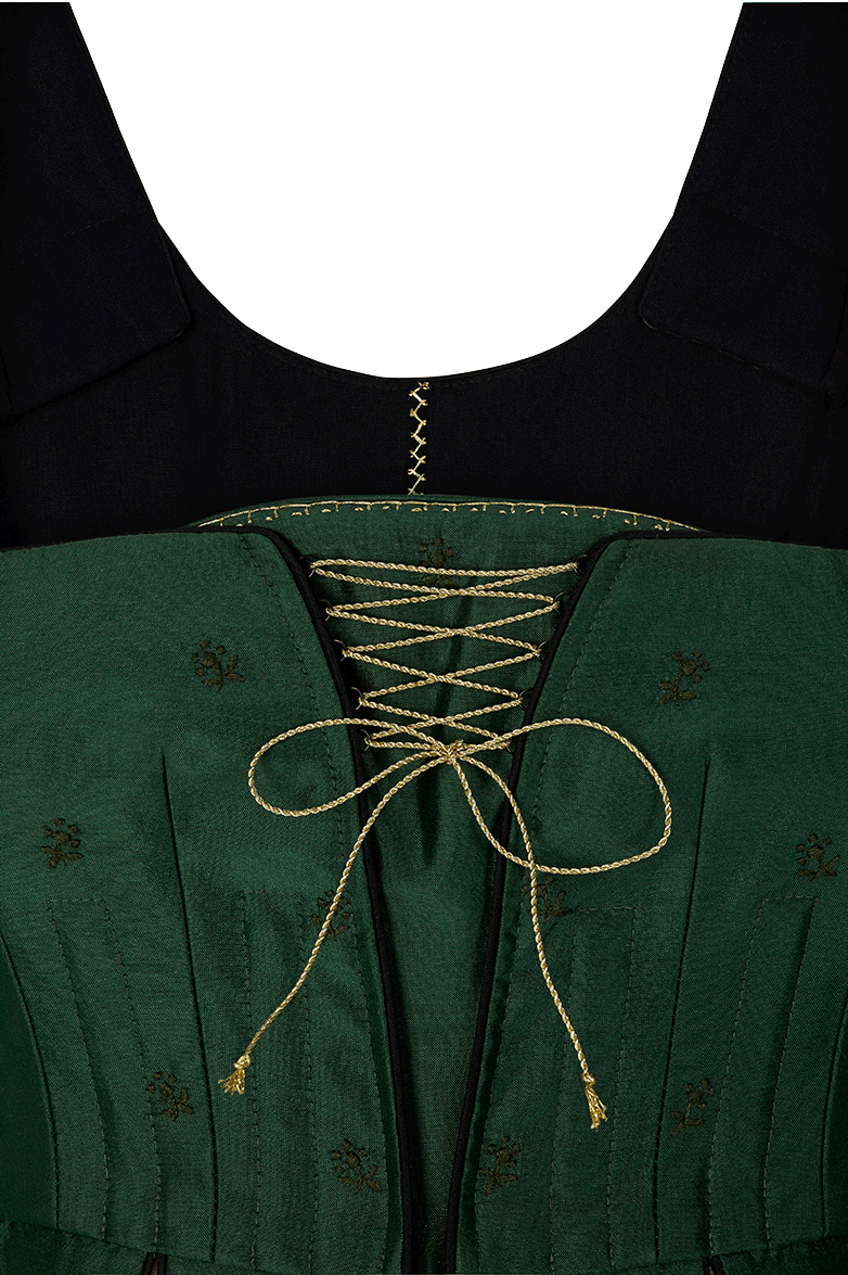 g-ssl-ewiger-bund-der-liebe-hochzeitsdirndl-gr-n-104 image 4