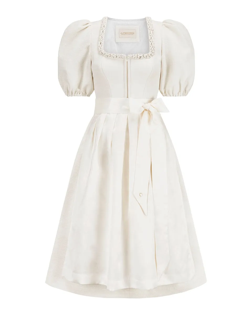 alpenherz-hochzeitsdirndl-lorelei-mit-puffarm-damen-brautdirndl image 1