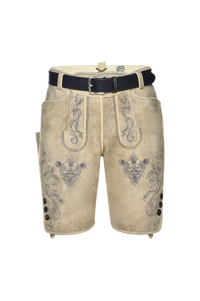g-ssl-ausseer-lederhose-hirschleder-gelb image 1