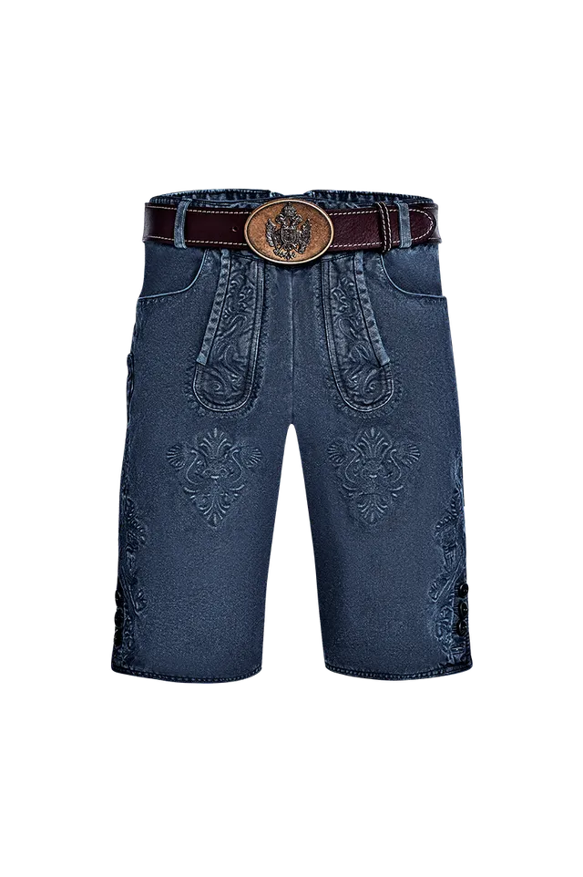 g-ssl-die-patinierte-hanferne-herren-lederhose-blau image 1