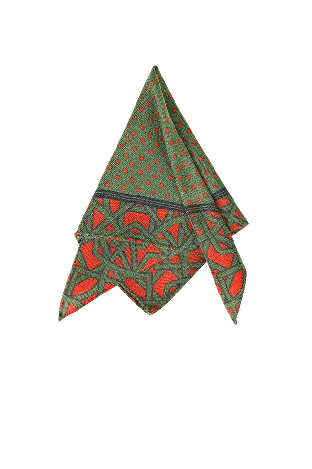 g-ssl-klassisches-stecktuch-wolle-yak-gr-n-ornament image 1
