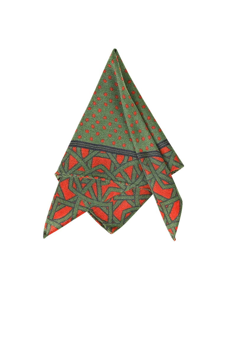 g-ssl-klassisches-stecktuch-wolle-yak-gr-n-ornament image 1