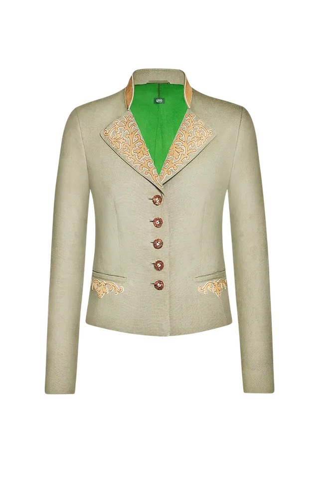 g-ssl-ischlerjacke-damen-j-gerleinen-jacke-mit-hirschleder image 1