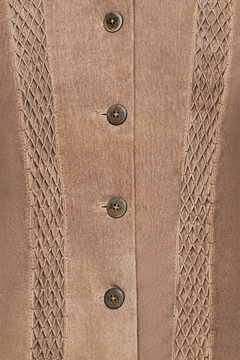 g-ssl-gesmokte-lederjacke-damen-trachten-lederjacke-braun-aus-lammleder image 4