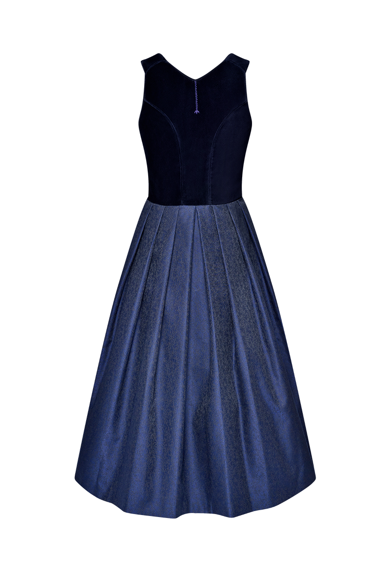 g-ssl-samtdirndl-blau-80-cm-mit-jacquard-rock image 2
