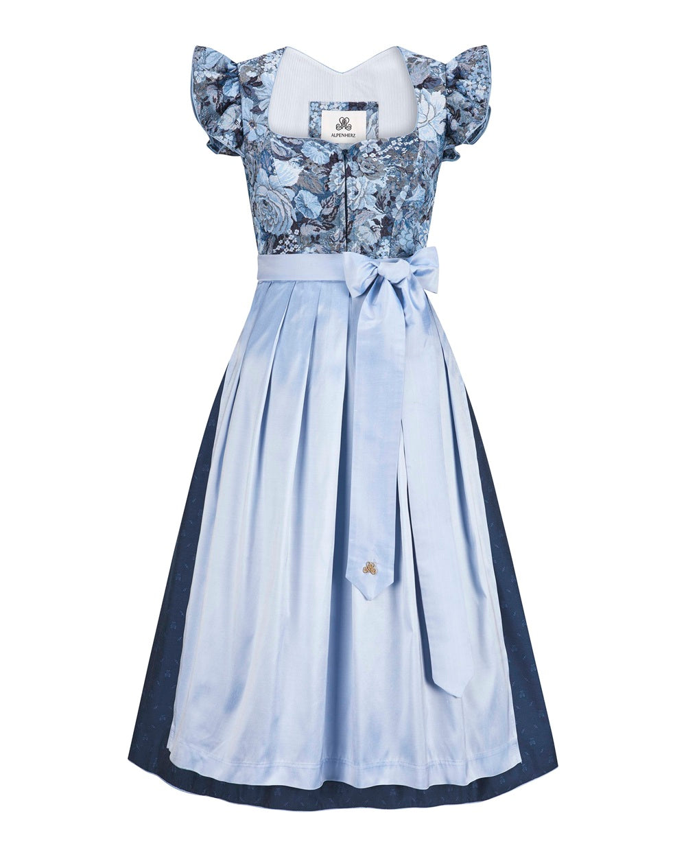 alpenherz-dirndl-belle-hellblau-mit-bl-tendesign image 2