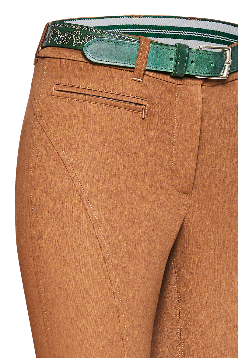 g-ssl-stiefelhose-damen-hose-baumwolle-braun-schmal image 5
