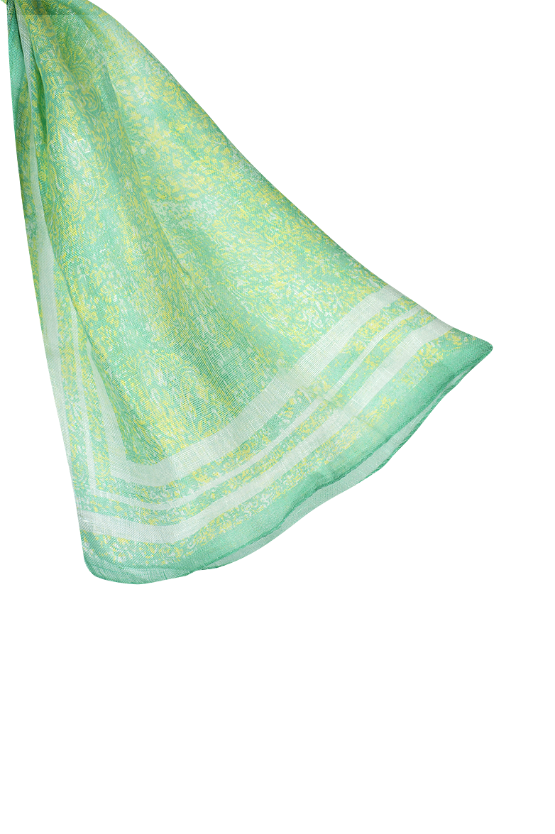 g-ssl-bandana-tuch-leinen-blau-damen-halstuch-mit-ornament image 3