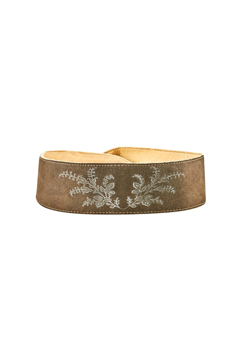 g-ssl-bindeg-rtel-handdruck-hirschleder-braun-damen image 1