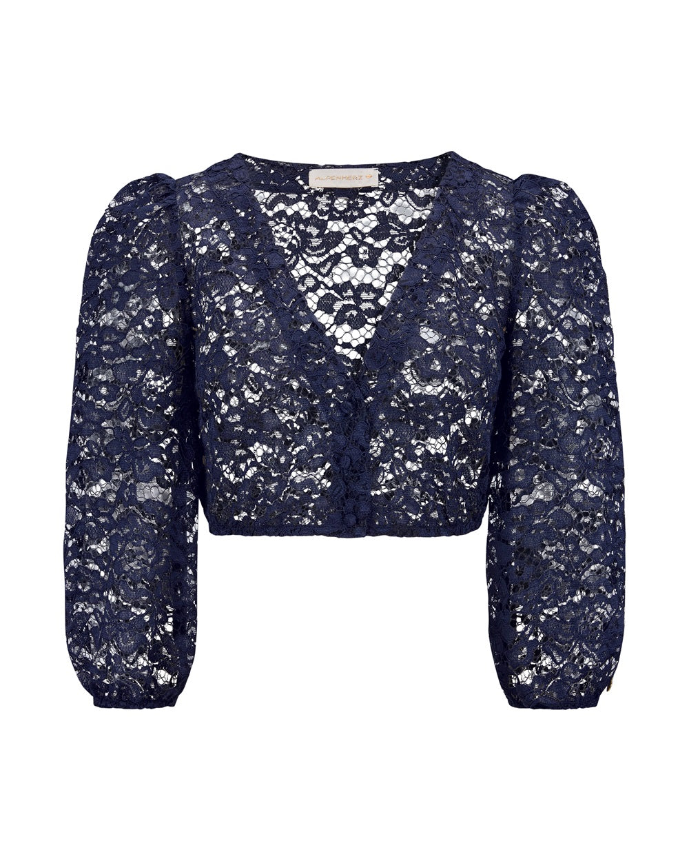 alpenherz-bluse-lou-spitze-dunkelblau-dirndlbluse-mit-v-ausschnitt-langarm image 1