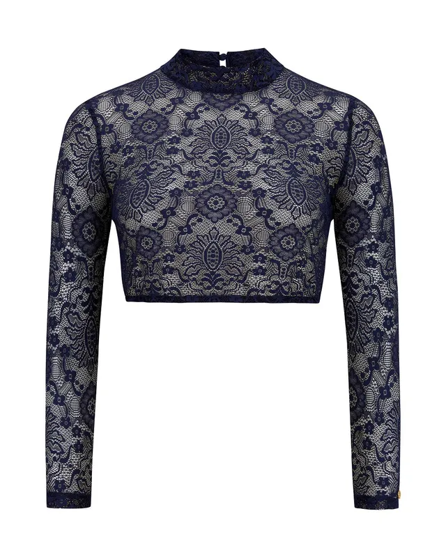 alpenherz-bluse-viola-dirndlbluse-blau-mit-stehkragen image 1