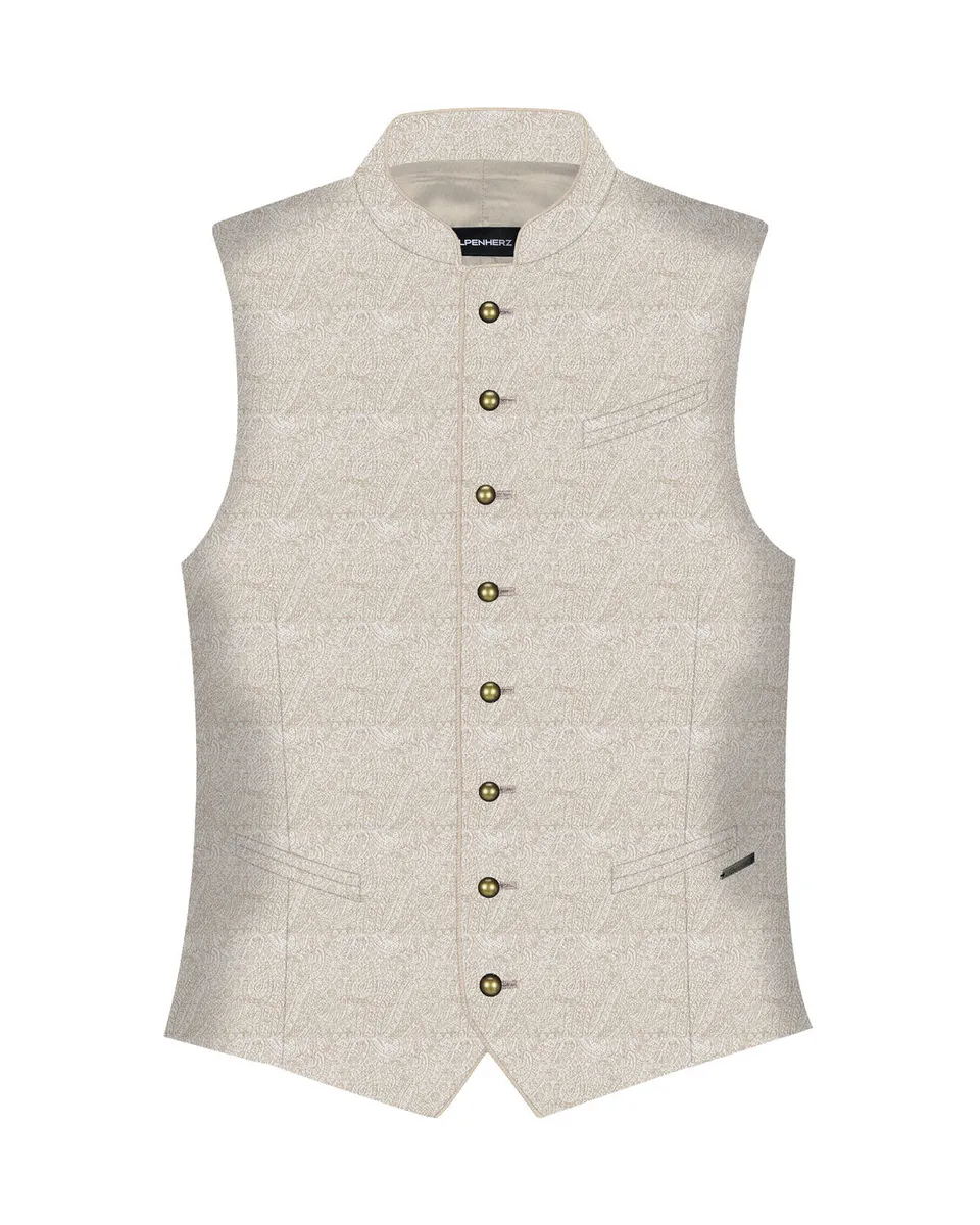 alpenherz-weste-marlo-beige-trachtenweste-herren-hochzeit image 1