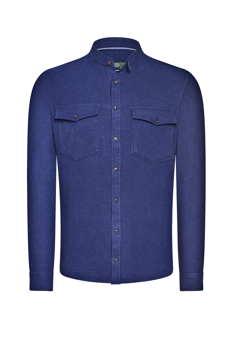 g-ssl-shirtjacke-herren-baumwolle-hemdjacke-blau-mit-hornkn-pfen image 1
