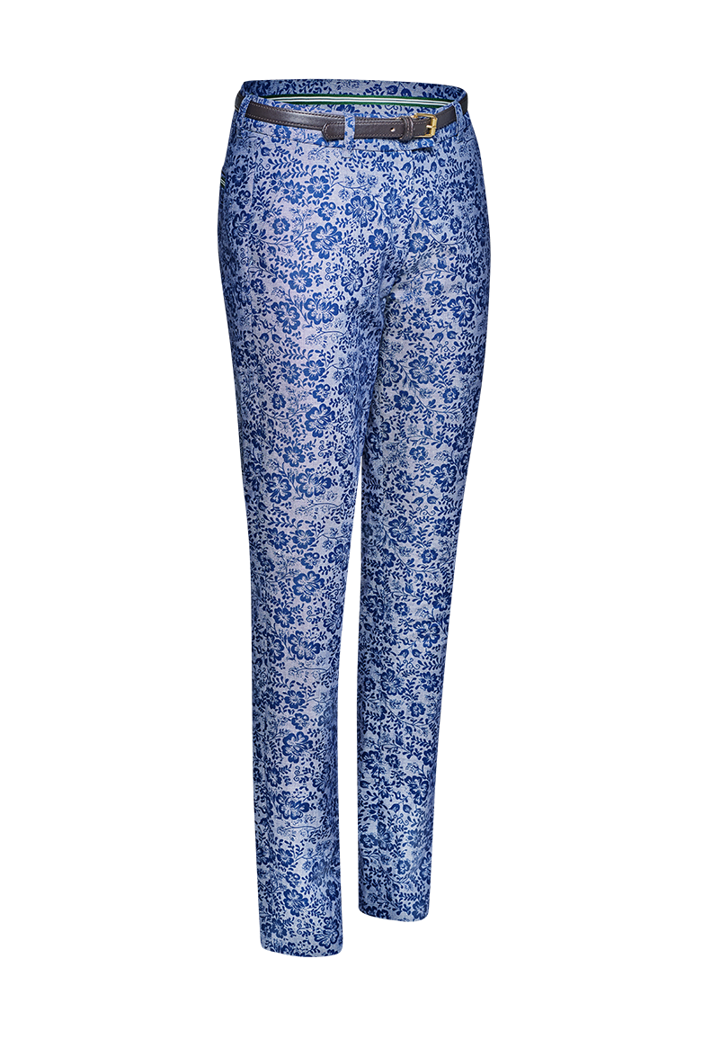 g-ssl-chino-hose-mit-modelmuster-damen-blau-stretch image 3