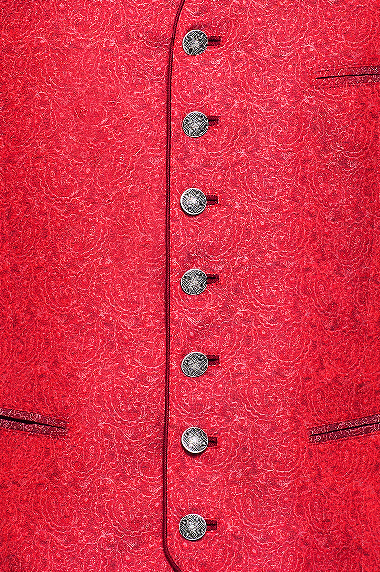 g-ssl-gilet-lichtspiele-herren-jacquardseide-rot image 4