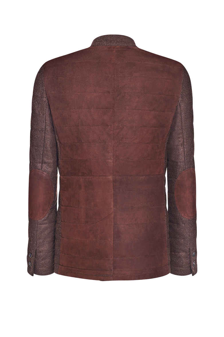 g-ssl-leder-trifft-loden-steppjacke-herren-braun image 2