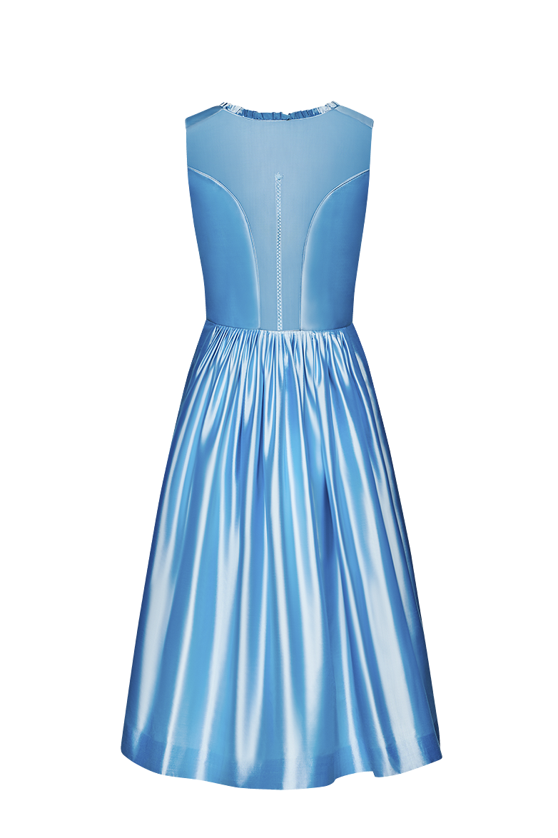 g-ssl-m-nchner-seiden-dirndl-blau-dupionseide-70 image 2