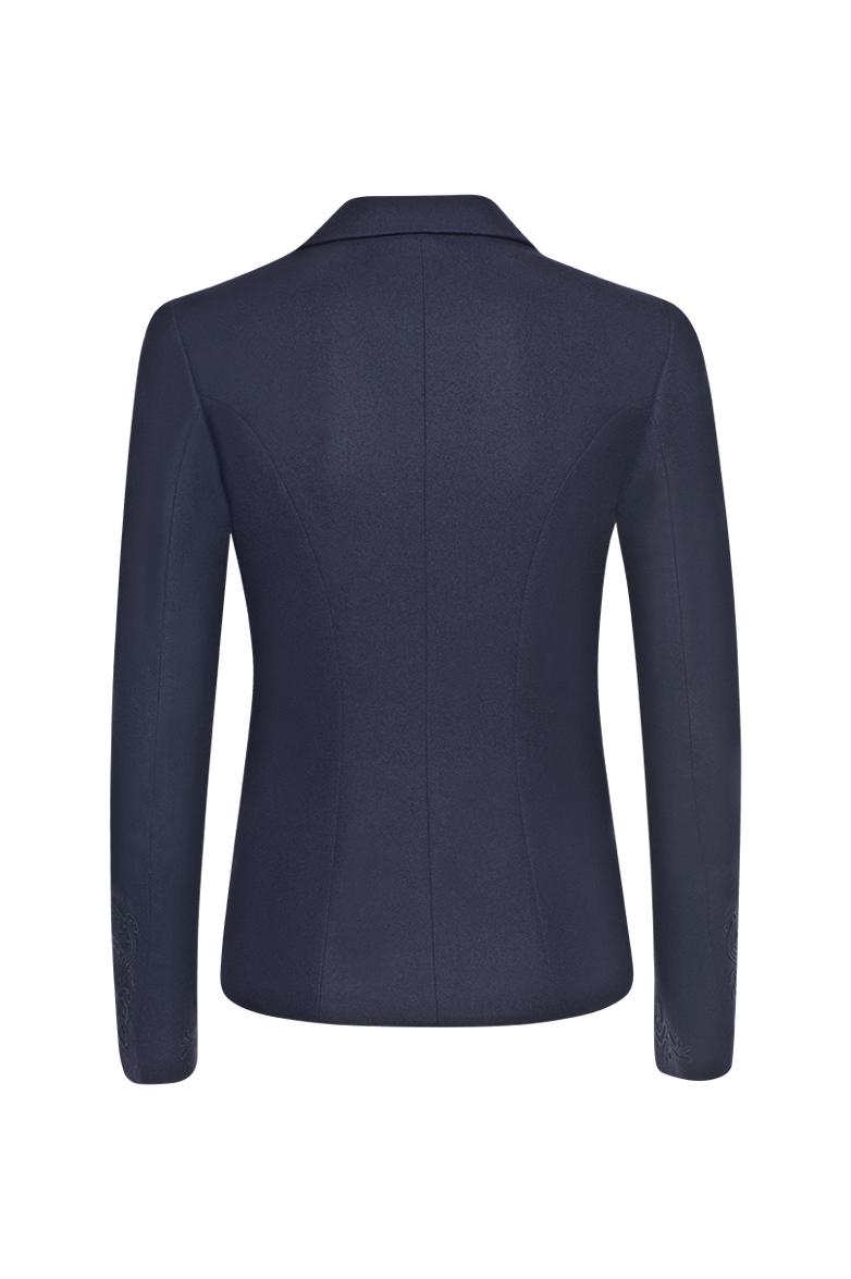 g-ssl-warm-ums-herz-strickjacke-damen-grau-schwarz image 2