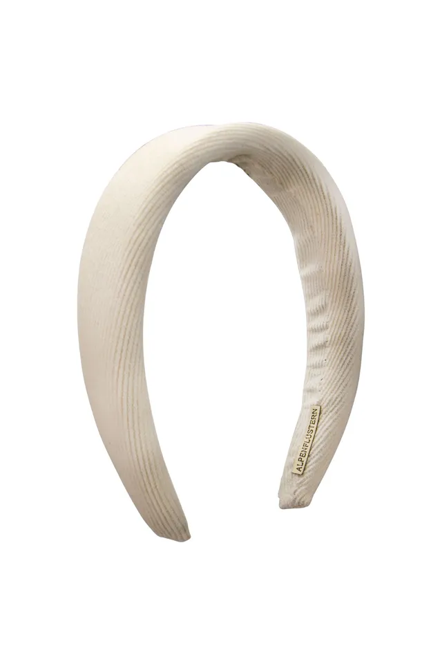 alpenherz-haarreif-babycord-damen-accessoire-creme image 1