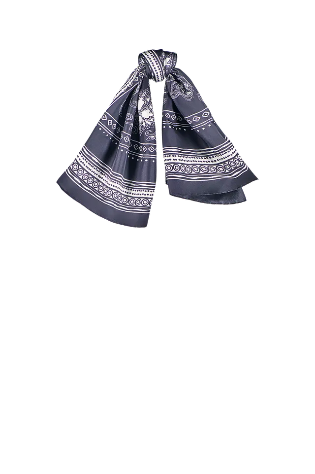 g-ssl-seiden-tuch-grau-schwarz-gamserl-seidensatin image 1
