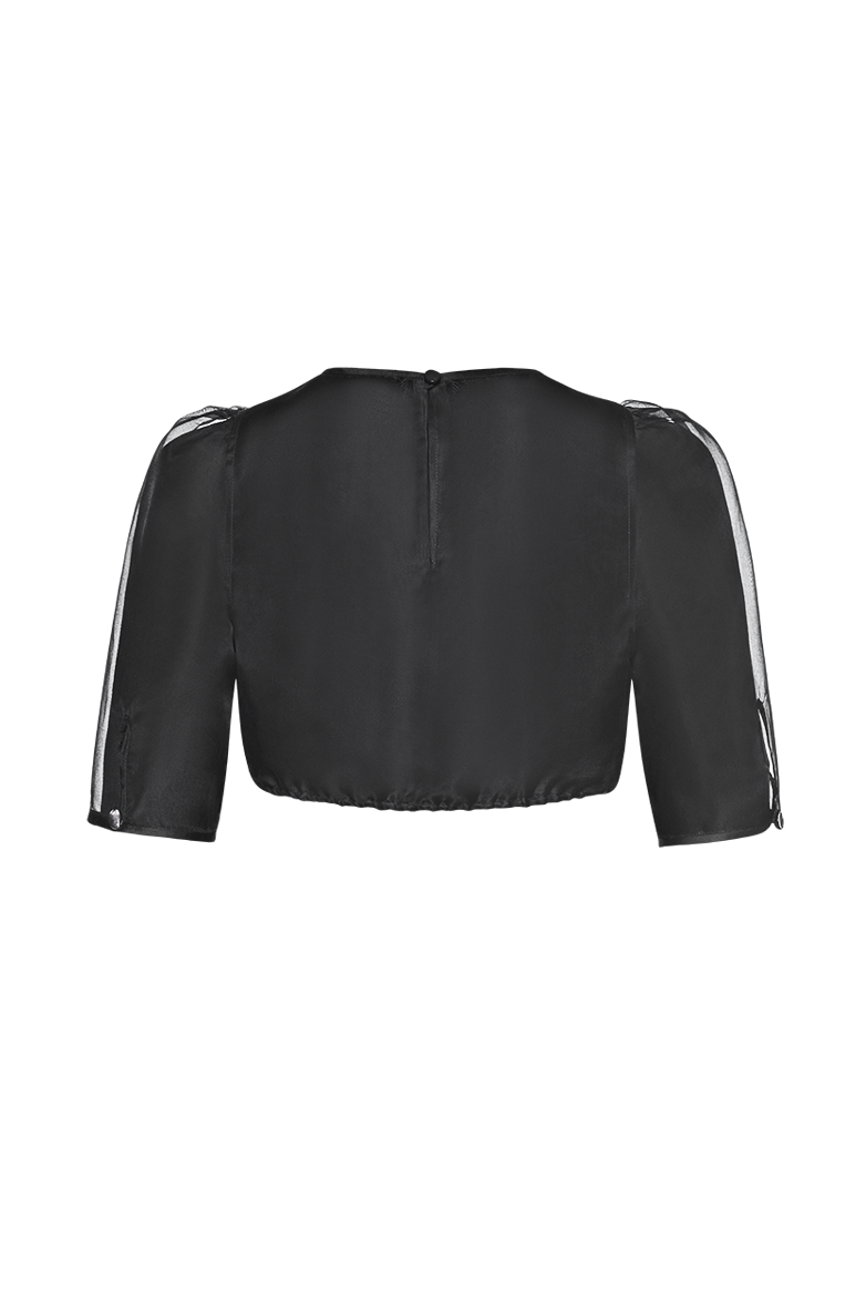 g-ssl-dirndlbluse-hauchzart-seidenbluse-mit-u-boot-ausschnitt-in-grau-schwarz image 2