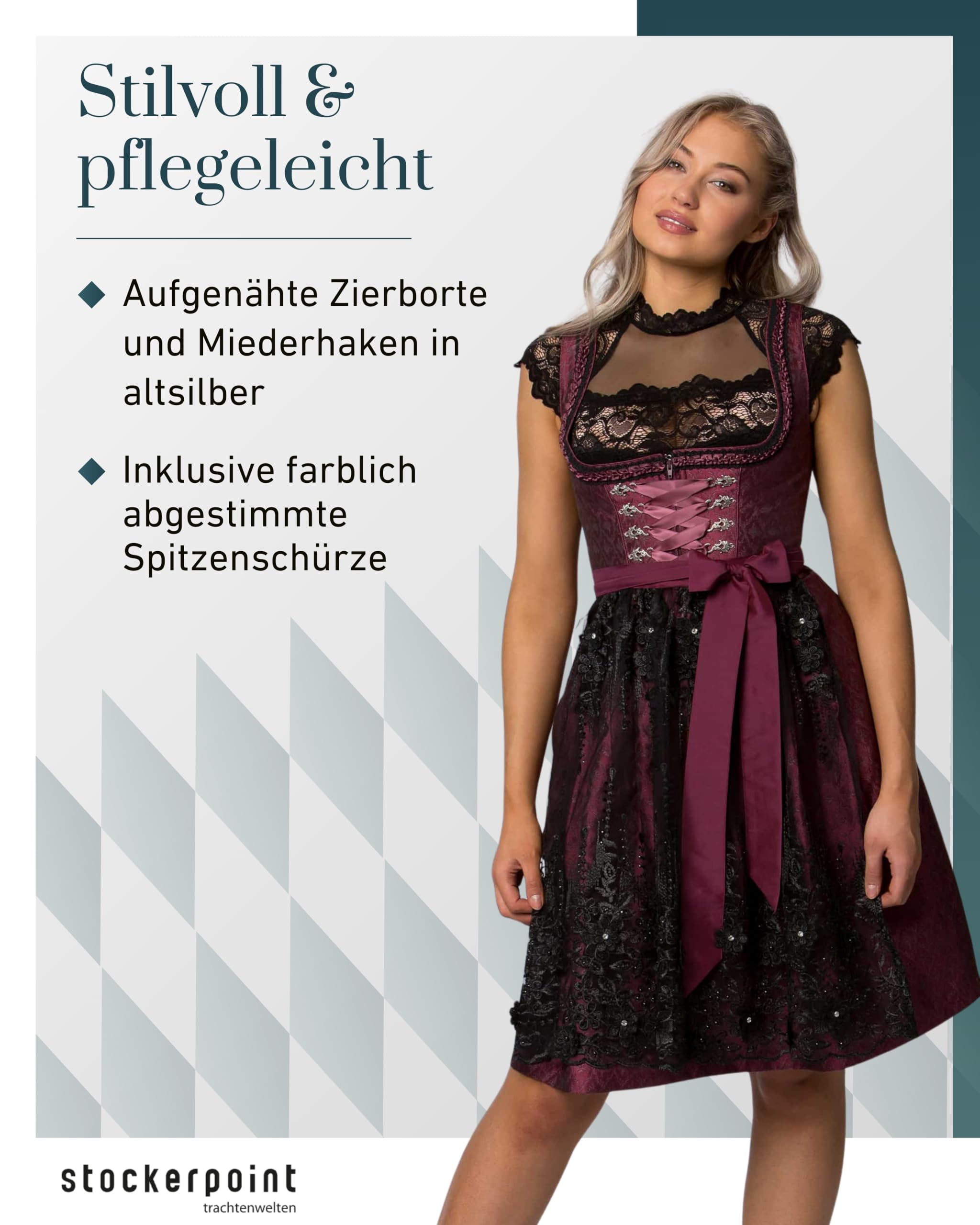 stockerpoint-damen-sanja-midi-dirndl-1er-pack image 2