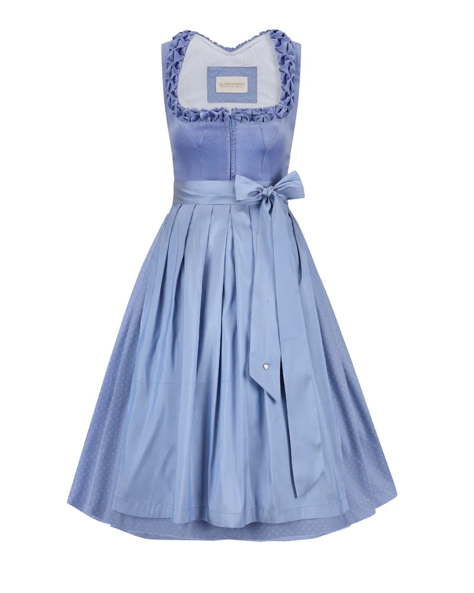 alpenherz-josephine-dirndl-mit-streifensch-rze-lavender image 1
