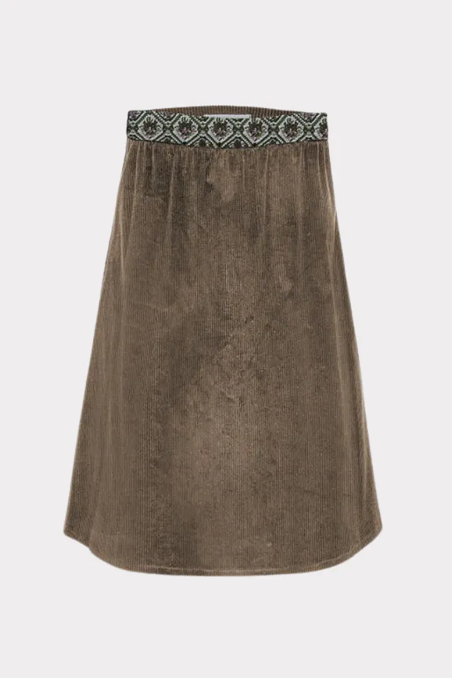 felicitas-raja-damen-cordrock-dunkelbraun-60-cm image 1