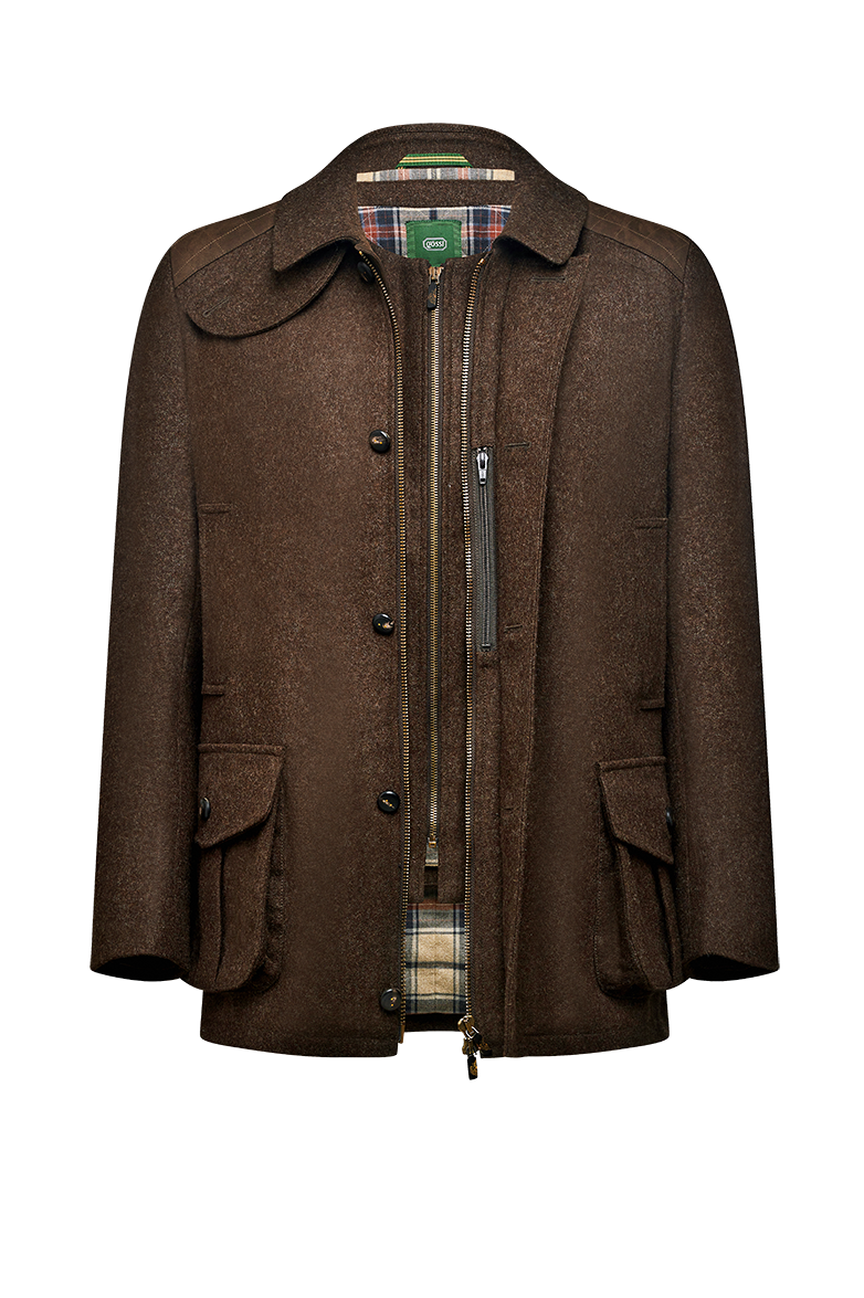 g-ssl-jagd-jacke-2-in-1-lodenjacke-mit-gilet-herren-braun image 2