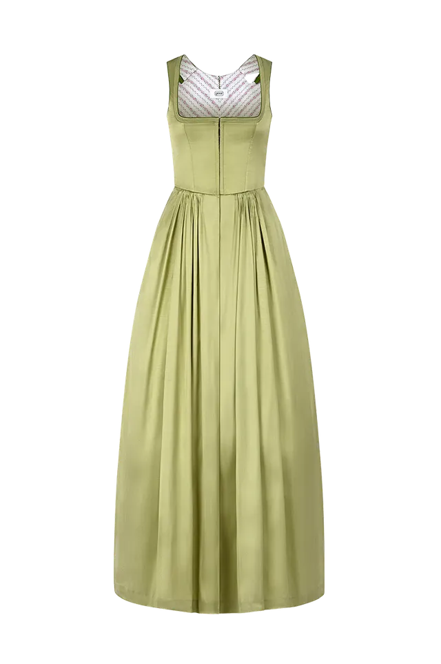 g-ssl-gern-haben-tuat-guat-hochzeitsdirndl-aus-seide-in-gr-n-104-cm image 1