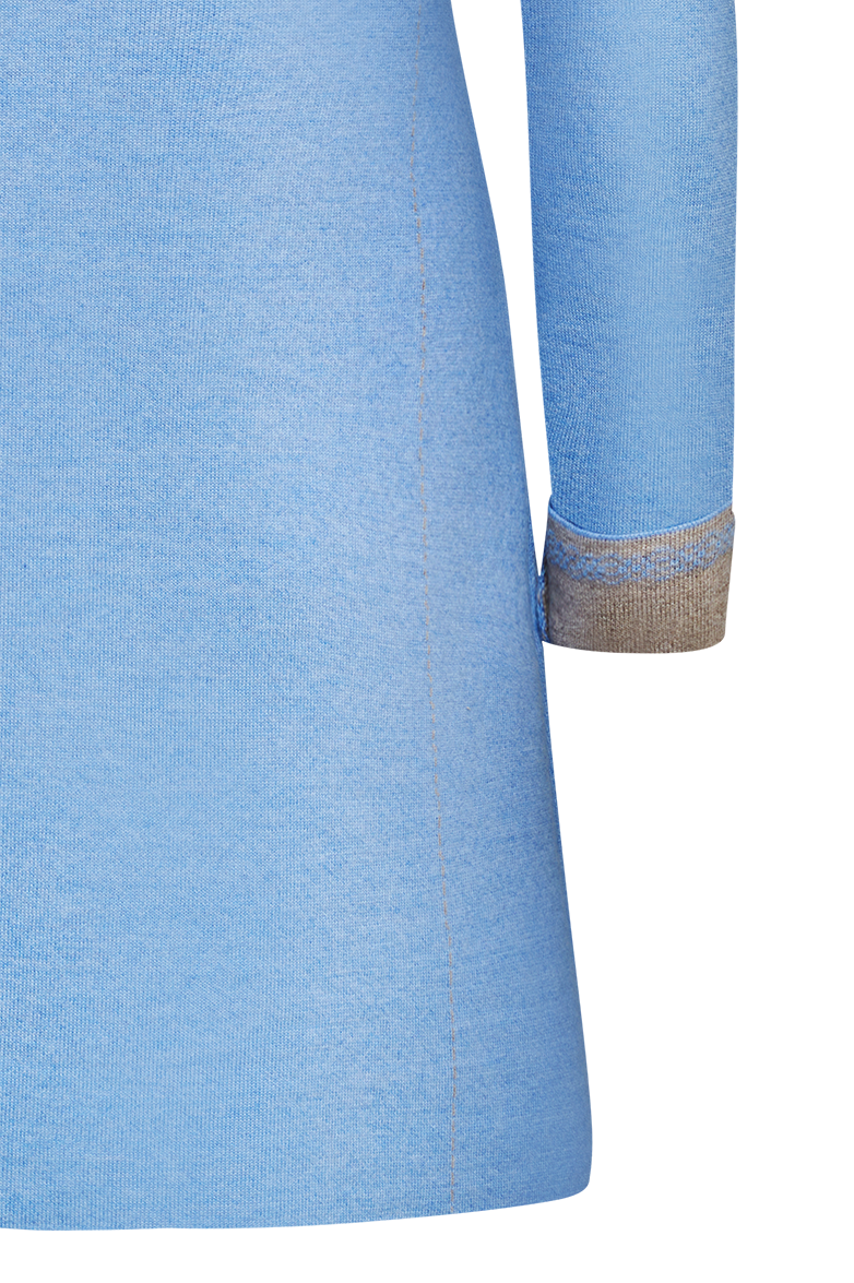 g-ssl-gehrock-in-kontrastfarbe-aus-double-face-strick-blau image 6