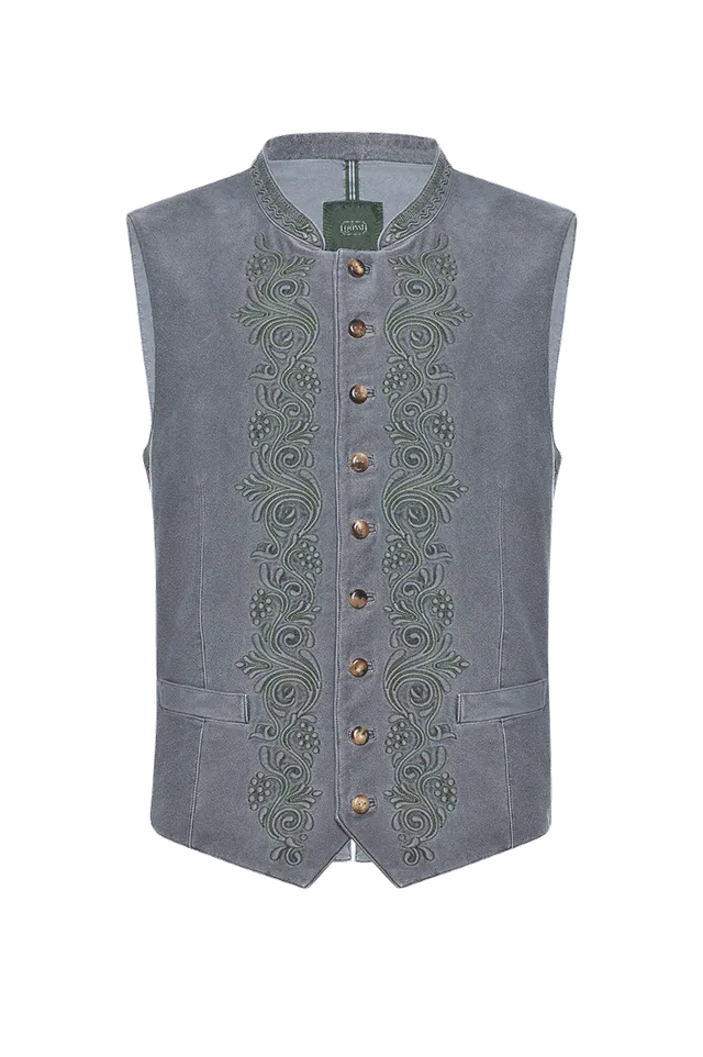 g-ssl-k-niglich-gemustert-herren-gilet-grau-schwarz image 1