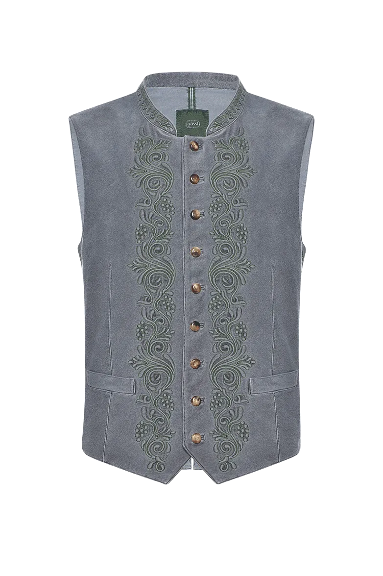 g-ssl-k-niglich-gemustert-herren-gilet-grau-schwarz image 1