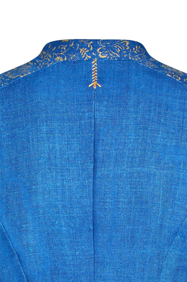 g-ssl-gold-jacke-blaudruckleinen-indigo-blau image 5