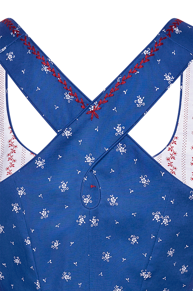 g-ssl-blaudruck-mieder-baumwolle-damen-trachtenmieder-blau image 5