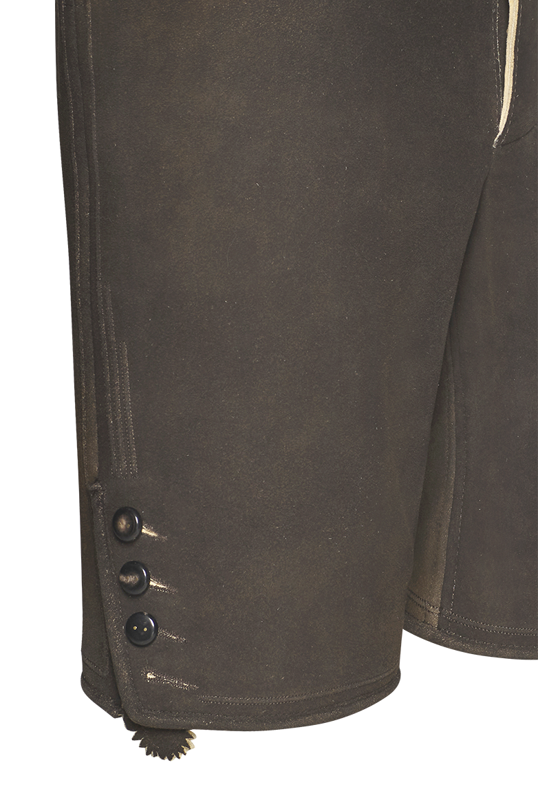 g-ssl-lederhose-mit-klassischem-verschluss-hirschleder-in-braun image 4