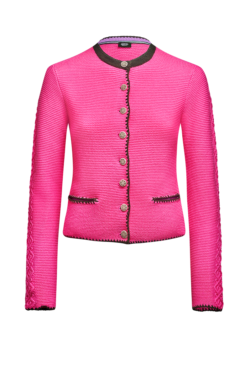 g-ssl-kaschmirjacke-mit-salzburger-model-rosa-damen-strick image 1