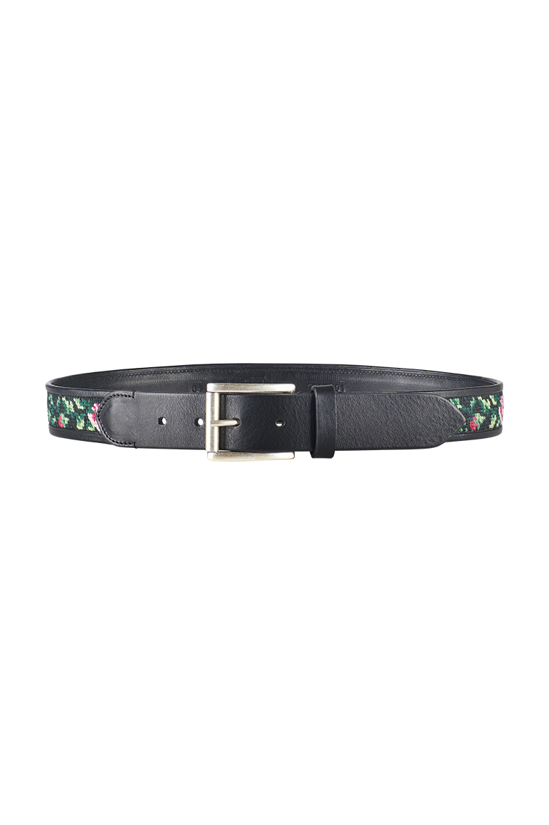 g-ssl-blickfang-g-rtel-damen-rindsleder-gobelin-grau-schwarz image 2