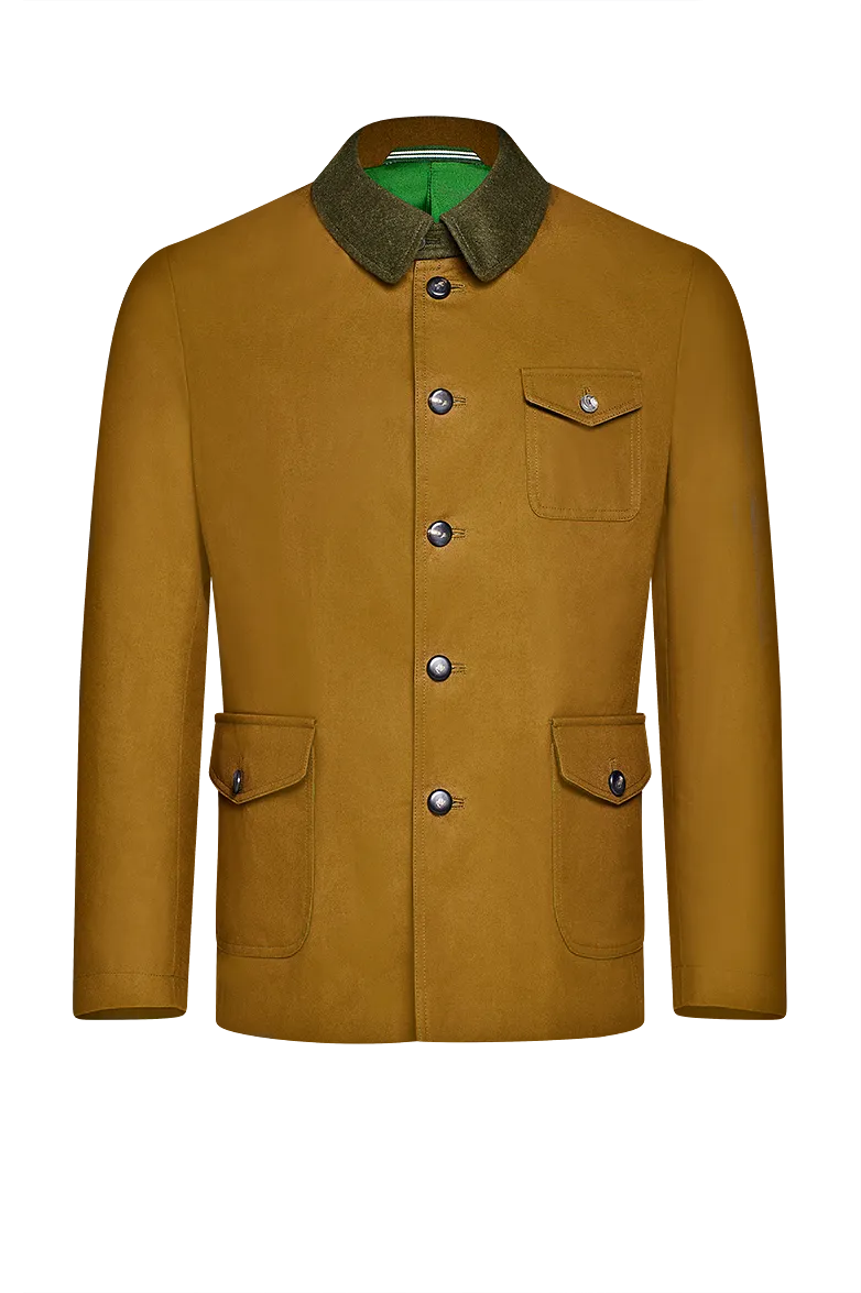 g-ssl-outdoor-jacke-gewachste-baumwolle-braun-herren image 1