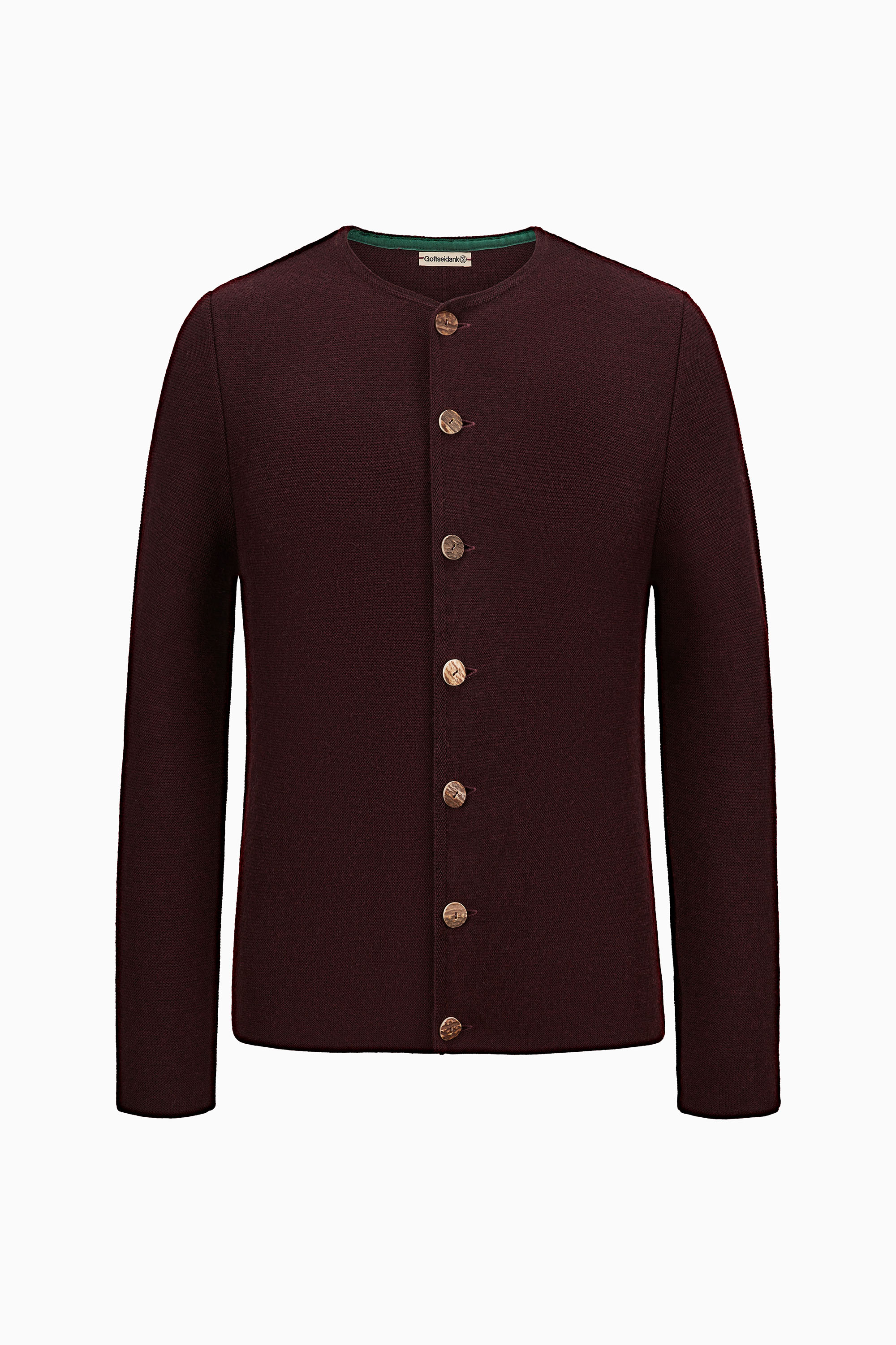 gottseidank-herrenstrickjacke-aloisius-uni-jacke image 1
